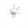 Marigold (Bunny with Ice Cream) - Timbro di Stacey Yacula Studio