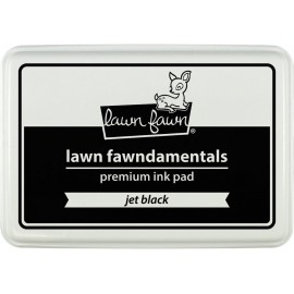 Inchiostro "jet black" ink pad di Lawn Fawn