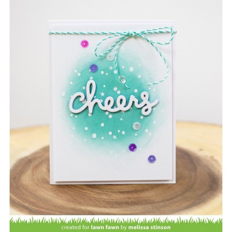 Snowy backdrops - Timbro di Lawn Fawn