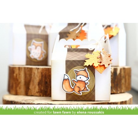 Scalloped treat box - Fustella Lawn Fawn