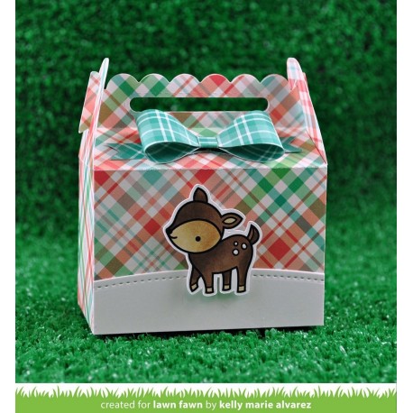 Scalloped treat box - Fustella Lawn Fawn