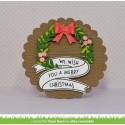 Large wreath - Fustella Lawn Fawn