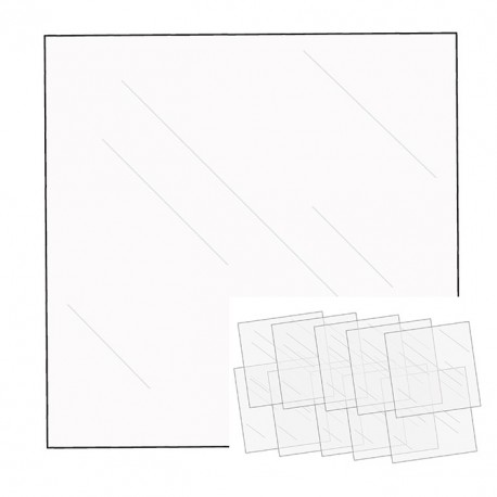 Accessories -Fuseables - 12 X 12 - Clear Sheets (10 pezzi)