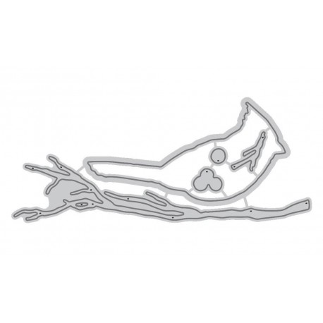 Fustelle Winter Cardinal Die Set