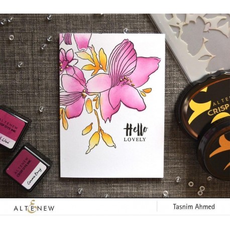 Sketchy Floral Stamp Set - Timbro di Altenew