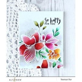 Sketchy Floral Stamp Set - Timbro di Altenew 2