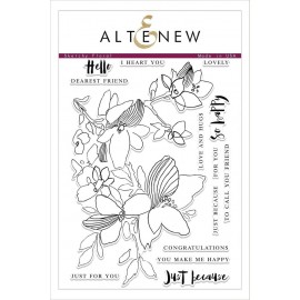 Sketchy Floral Stamp Set - Timbro di Altenew