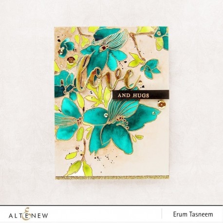 Sketchy Floral Stamp Set - Timbro di Altenew