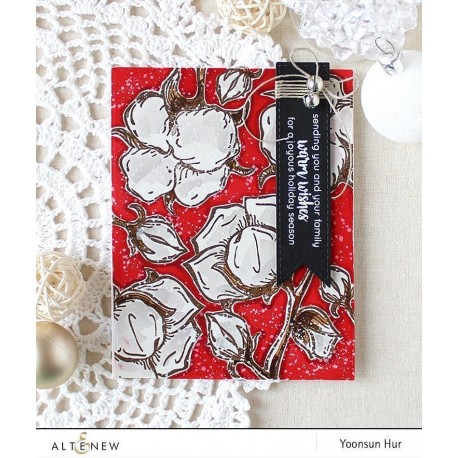 Cotton Comfort Stamp & Die Bundle - Timbro e fustella di Altenew