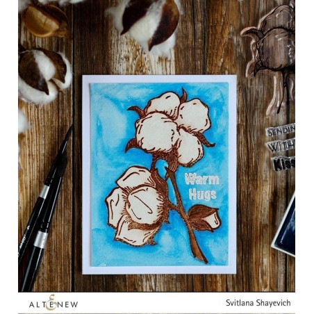 Cotton Comfort Stamp & Die Bundle - Timbro e fustella di Altenew