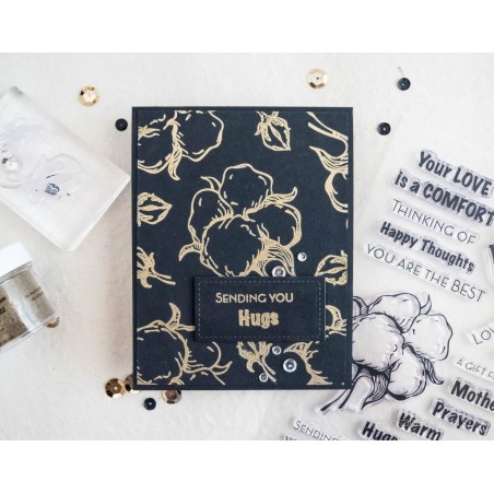 Cotton Comfort Stamp & Die Bundle - Timbro e fustella di Altenew