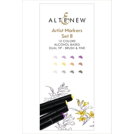 Artist Markers Set B di Altenew 12 Colori