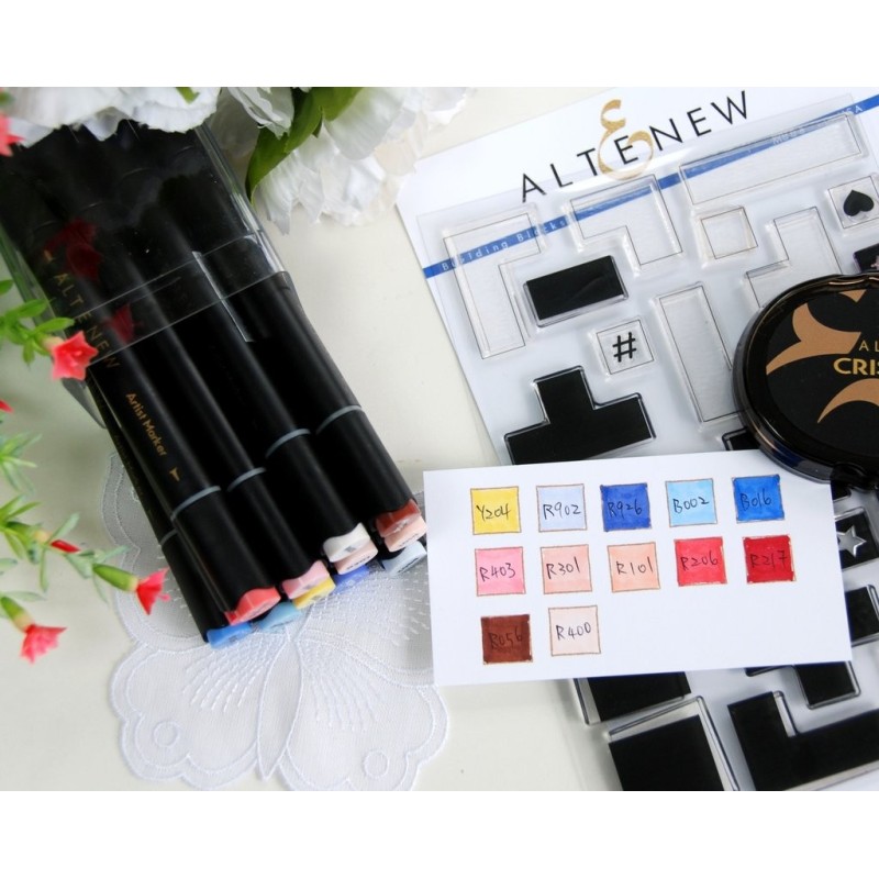 Artist Markers Set C di Altenew 12 colori