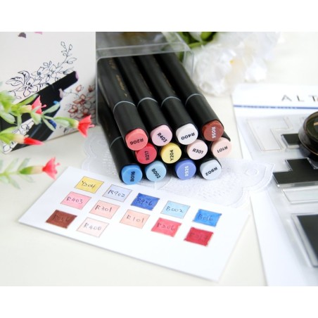 Artist Markers Set C di Altenew 12 colori