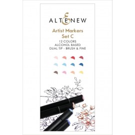 Artist Markers Set C di Altenew 12 colori