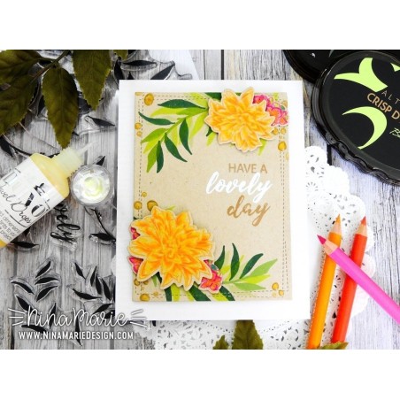 Layered Laurel Stamp Set - Timbro di Altenew