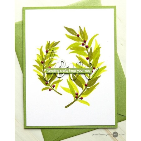 Layered Laurel Stamp Set - Timbro di Altenew