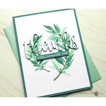 Layered Laurel Stamp Set - Timbro di Altenew
