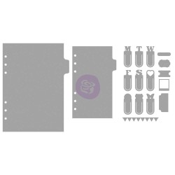 My Prima Planner Collection - Metal Dies - Days 1 2