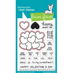 How you bean? conversation heart add-on - Timbro Lawn Fawn 2