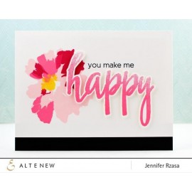 Halftone Happy Stamp Set 2