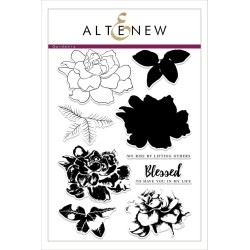 Build-A-Flower: Gardenia - Timbro di Altenew 2