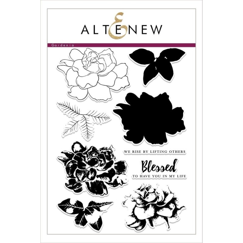 Build-A-Flower: Gardenia - Timbro di Altenew