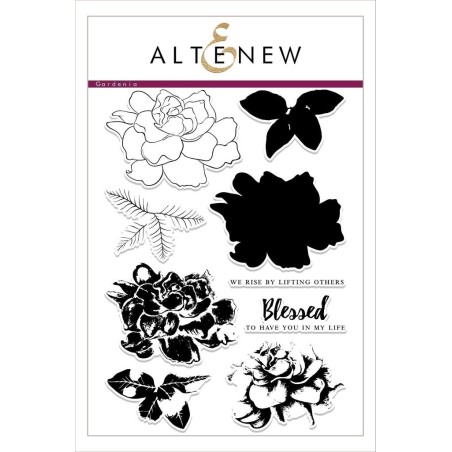 Build-A-Flower: Gardenia - Timbro di Altenew