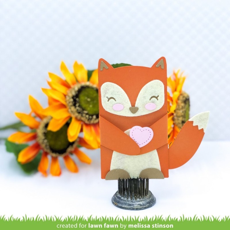 Woodland critter huggers - Fustella Lawn Fawn