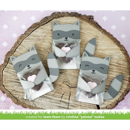 Woodland critter huggers - Fustella Lawn Fawn