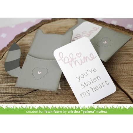 Woodland critter huggers - Fustella Lawn Fawn