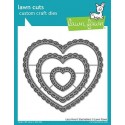 Lacy heart stackables - Fustella Lawn Fawn