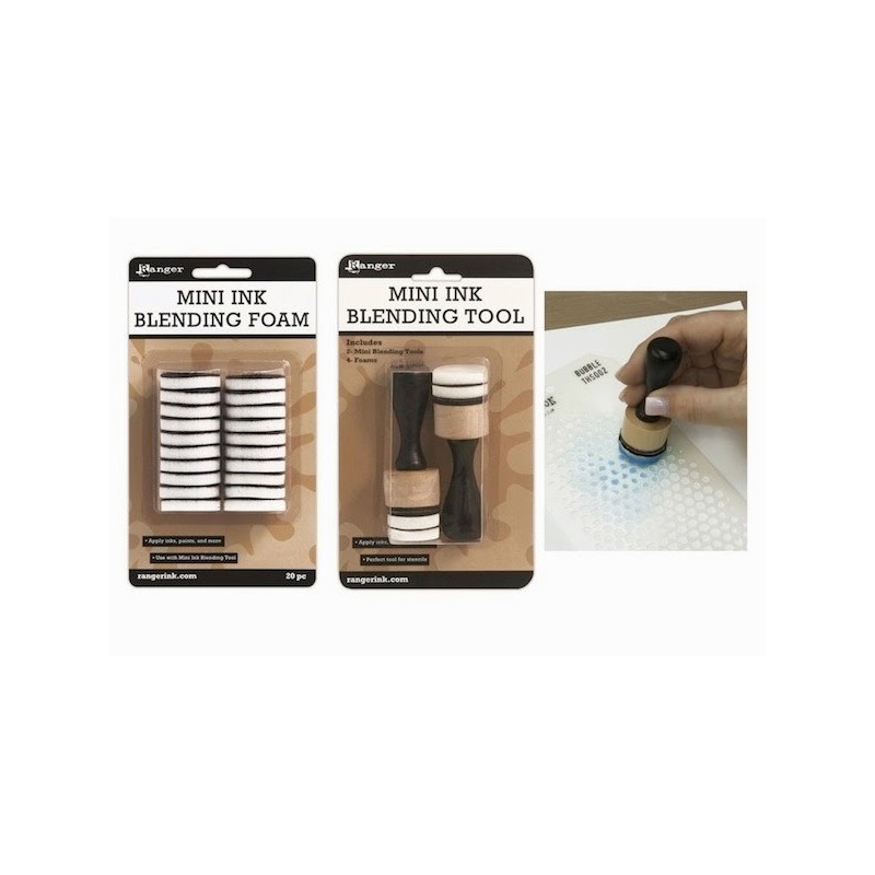 Mini ink blending foam