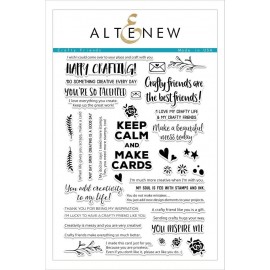 Crafty Friends Stamp Set - Timbro di Altenew