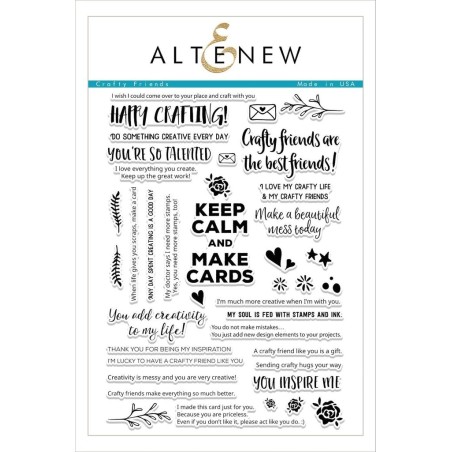 Crafty Friends Stamp Set - Timbro di Altenew