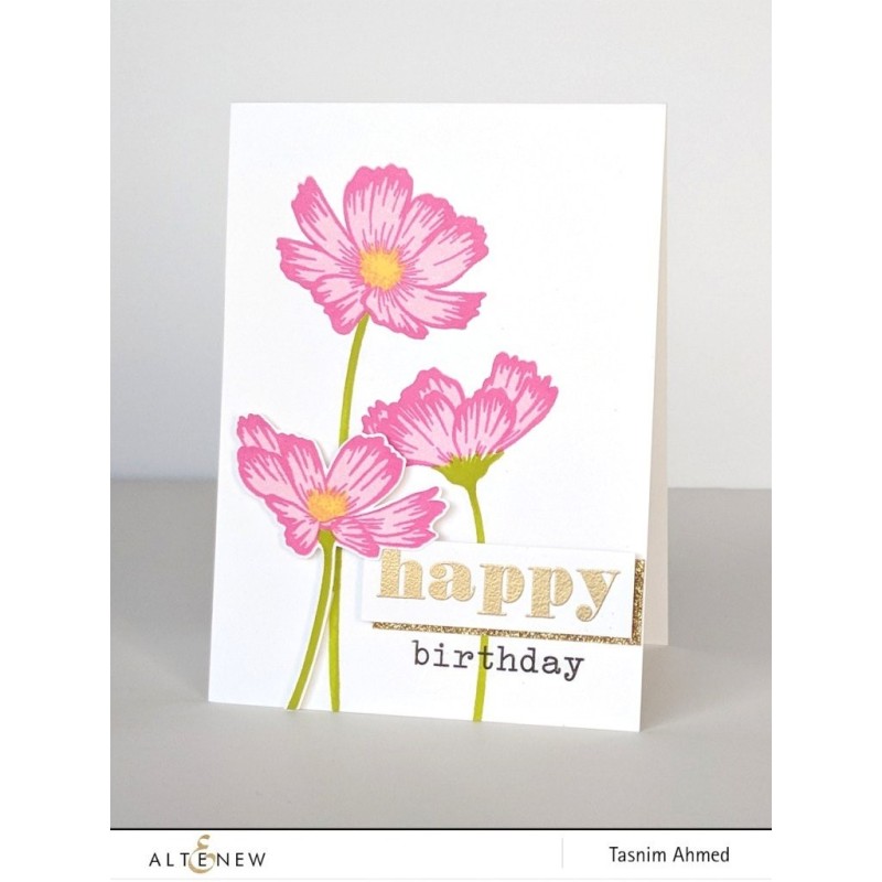 Stunning Cosmos Stamp Set - Timbro di Altenew