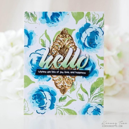 Winter Rose Stamp & Die Bundle  - Timbro di Altenew