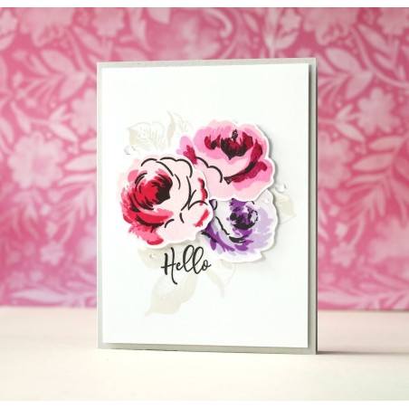 Winter Rose Stamp & Die Bundle  - Timbro di Altenew