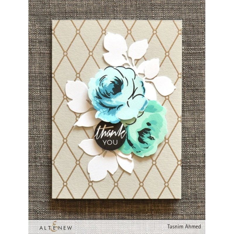 Winter Rose Stamp & Die Bundle  - Timbro di Altenew