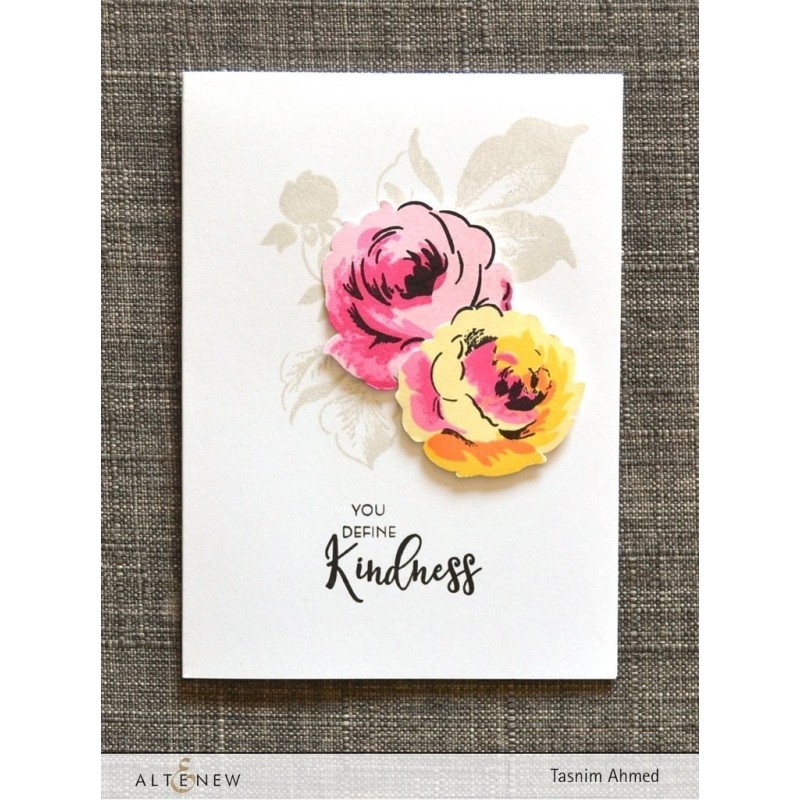Winter Rose Stamp & Die Bundle  - Timbro di Altenew
