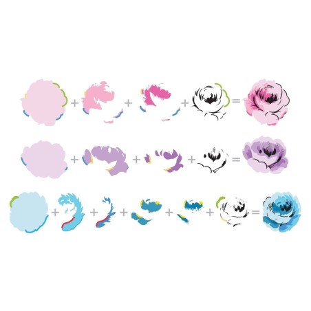 Winter Rose Stamp & Die Bundle  - Timbro di Altenew