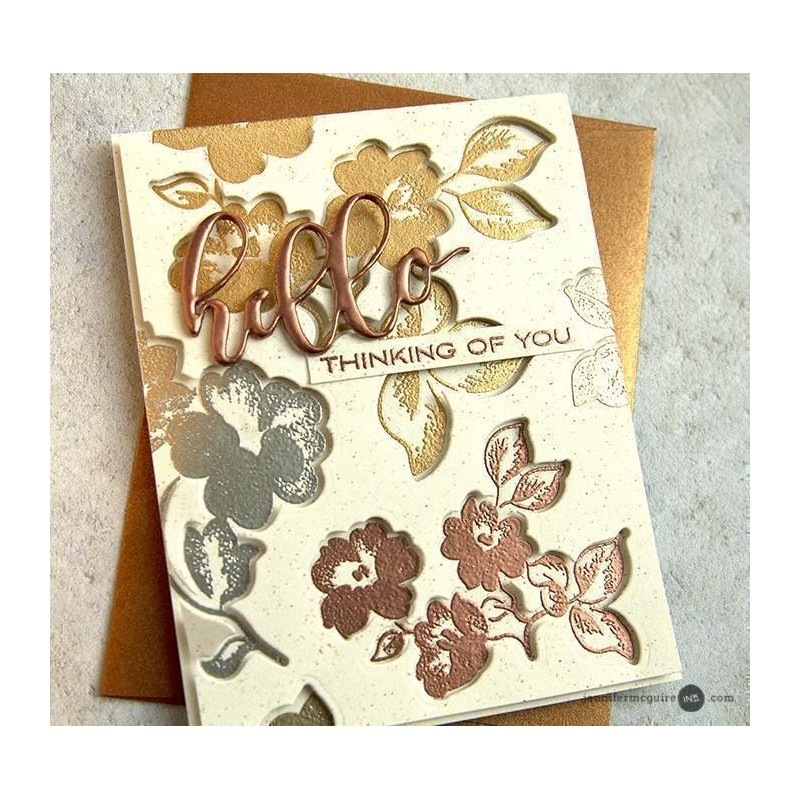 Frosted Garden Stamp & Die Bundle