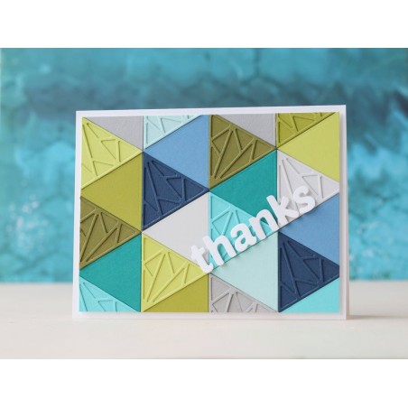 Shattered Triangle Die Set- Fustelle di Altenew