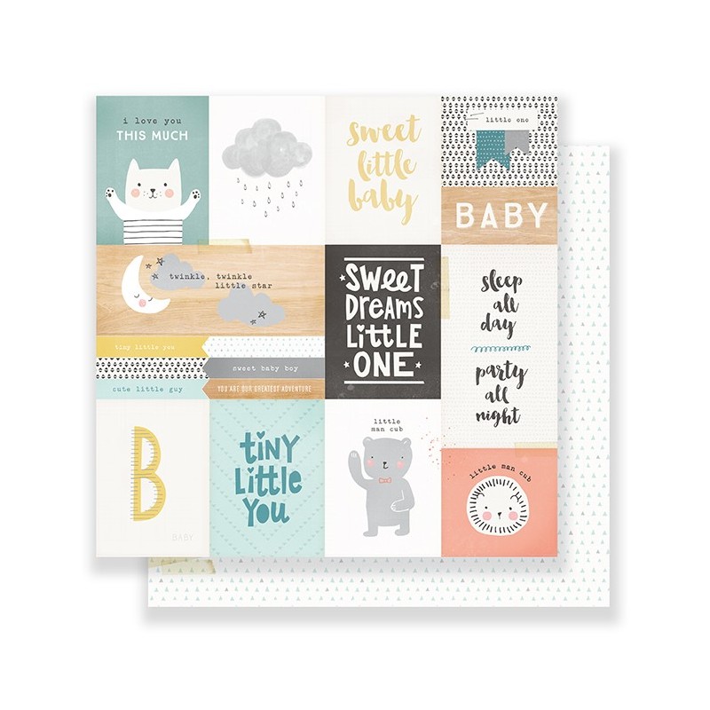 Kit di carte "Little you" baby boy