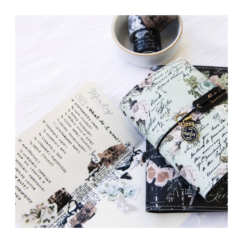 Prima Traveler's Journal Passport Size - Minty Dreams