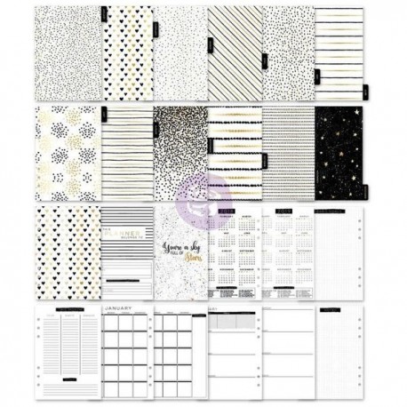 My Prima Planner - A5 Inserts - Golden Plan