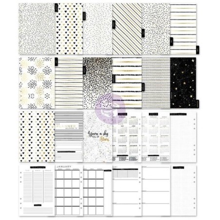 My Prima Planner - A5 Inserts - Golden Plan