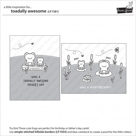 Toadally awesome - Timbro Lawn Fawn