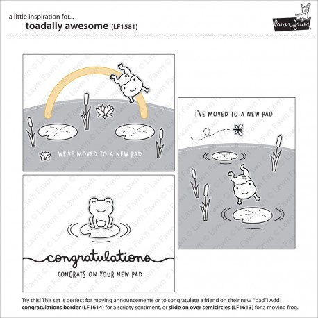 Toadally awesome - Timbro Lawn Fawn