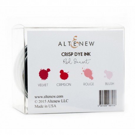 Inchiostro Red Sunset Oval Set